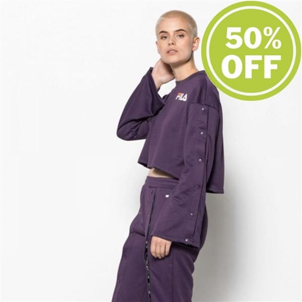 Tops Fila Mujer Azul Marino - Aurora Fla - España 450126QTK